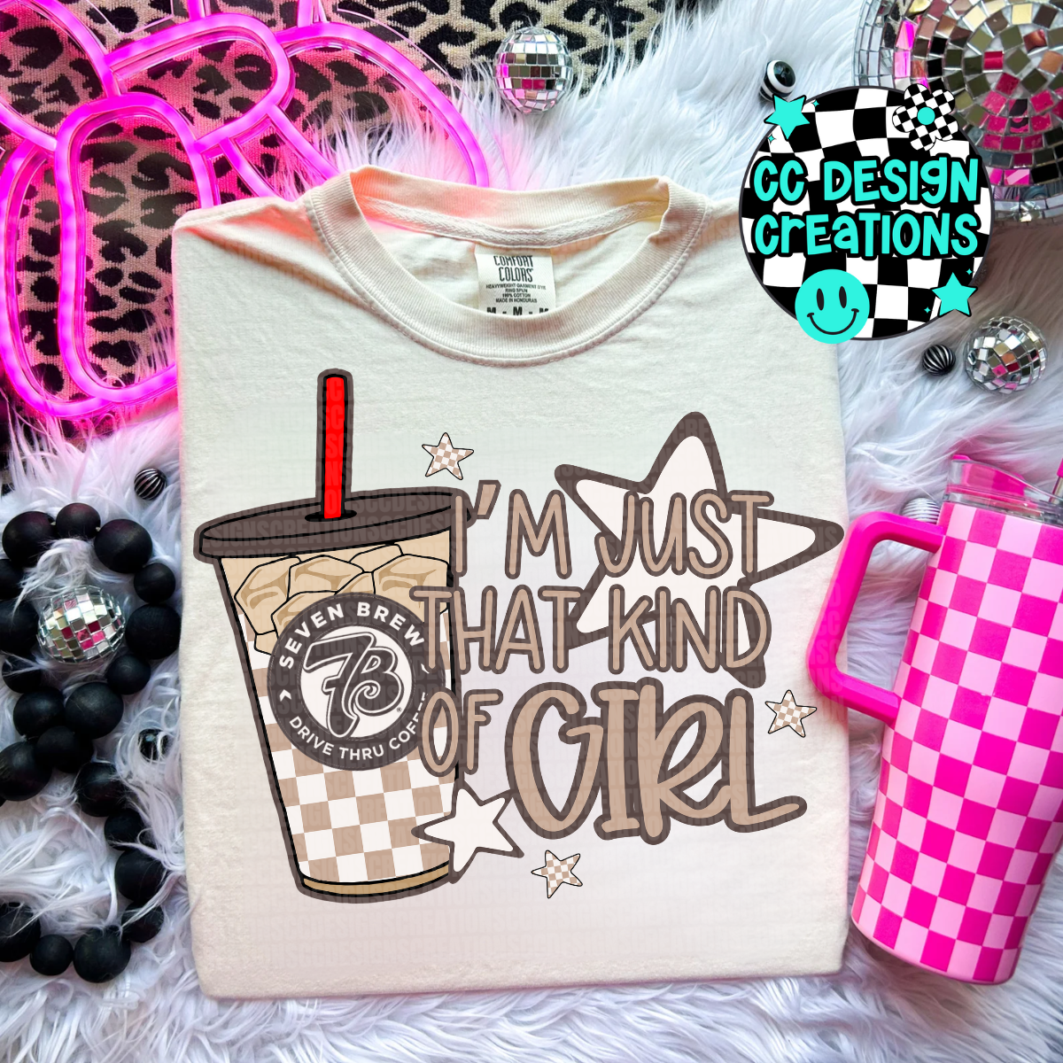 Just That Kind of Girl 7 Brew PNG Digital Download