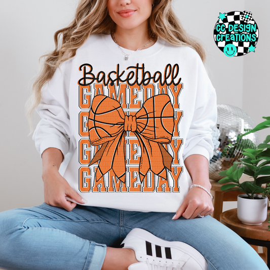 Basketball Gameday PNG Digital Download