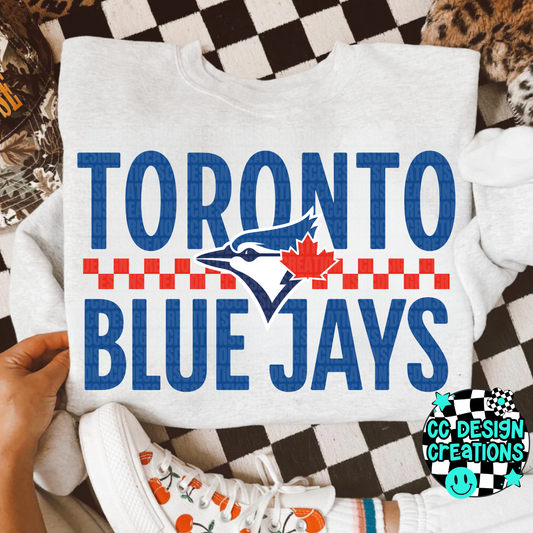 Blue Jays Retro PNG Digital Download