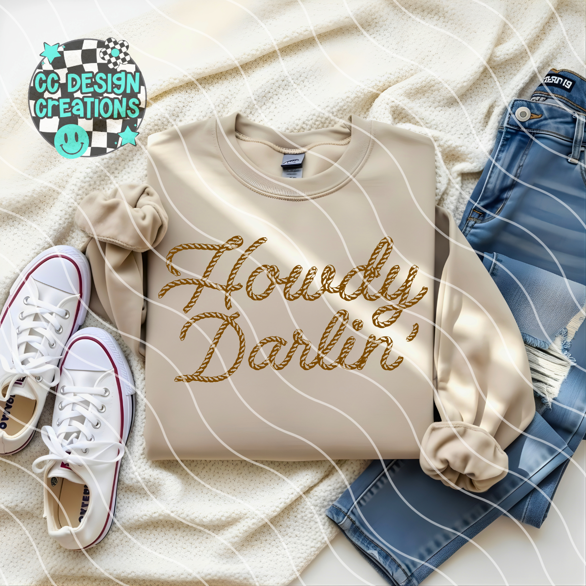 Howdy Darlin PNG Digital Download
