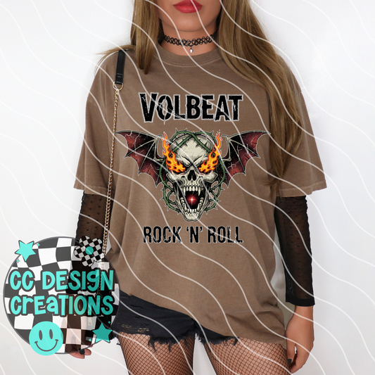 Volbeat Rock N Roll PNG Digital Download