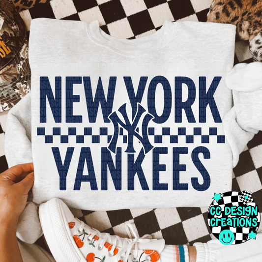 Yankees Retro PNG Digital Download