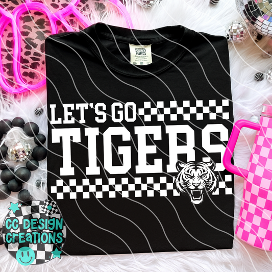Lets Go Tigers PNG Digital Download