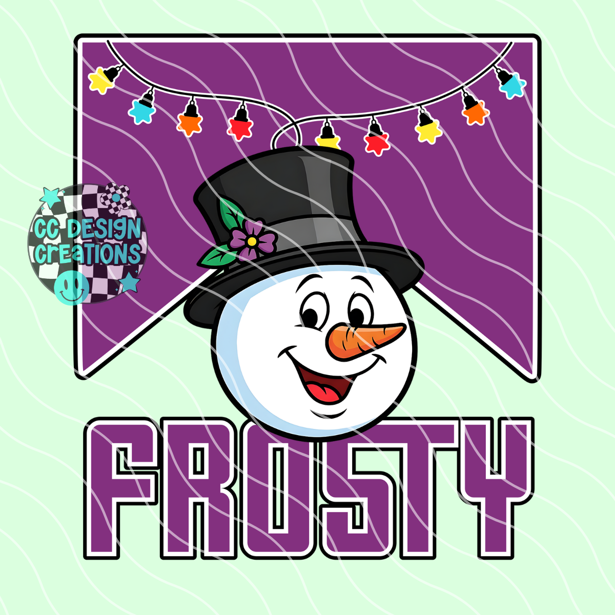 Frosty PNG Digital Download