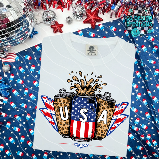 USA Beer Babe PNG Digital Download