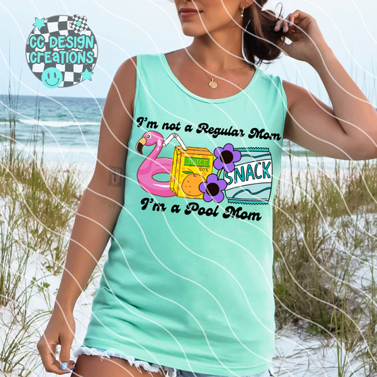 I'm a Pool Mom PNG Digital Download