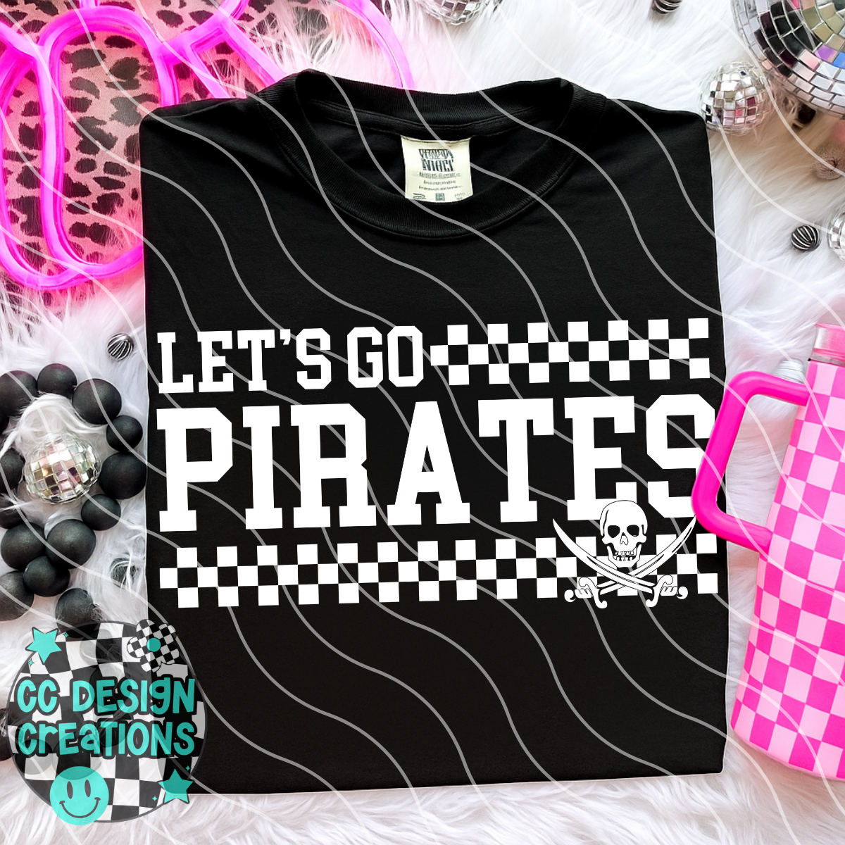 Lets Go Pirates PNG Digital Download