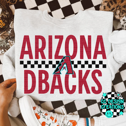 DBacks Retro PNG Digital Download
