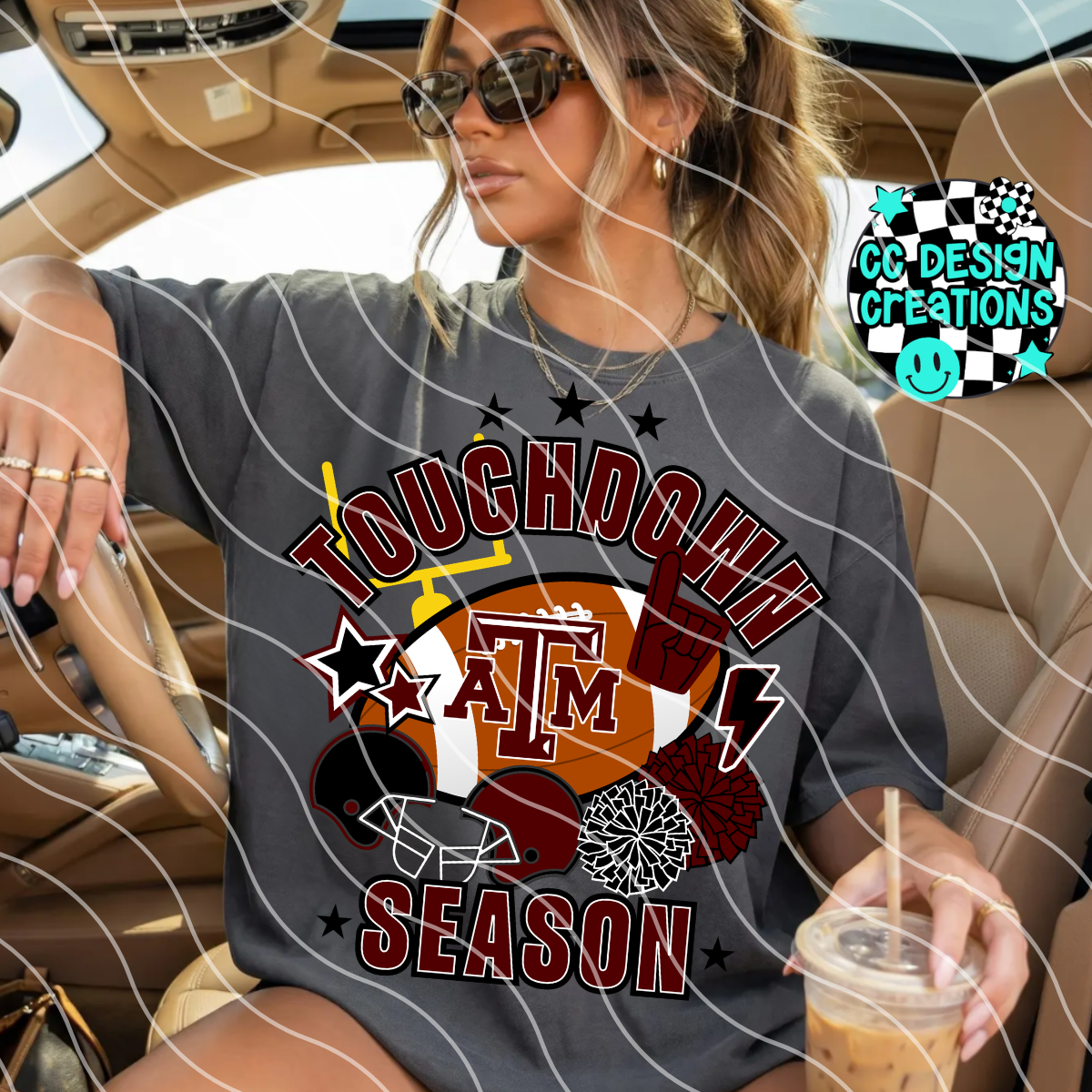 AGGIES TOUCHDOWN SEASON PNG DIGITAL DOWNLOAD