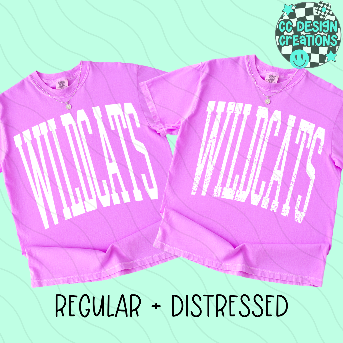 WILDCATS MASCOT SKINNY VARSITY PNG DIGITAL DOWNLOAD (REG + DIS INCLUDED)
