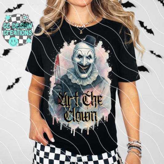 Art Horror Watercolor PNG Digital Download