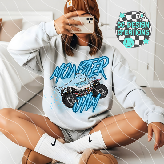 MJ Megalodon PNG Digital Download