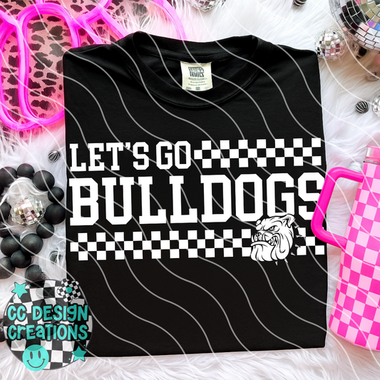 Lets Go Bulldogs PNG Digital Download