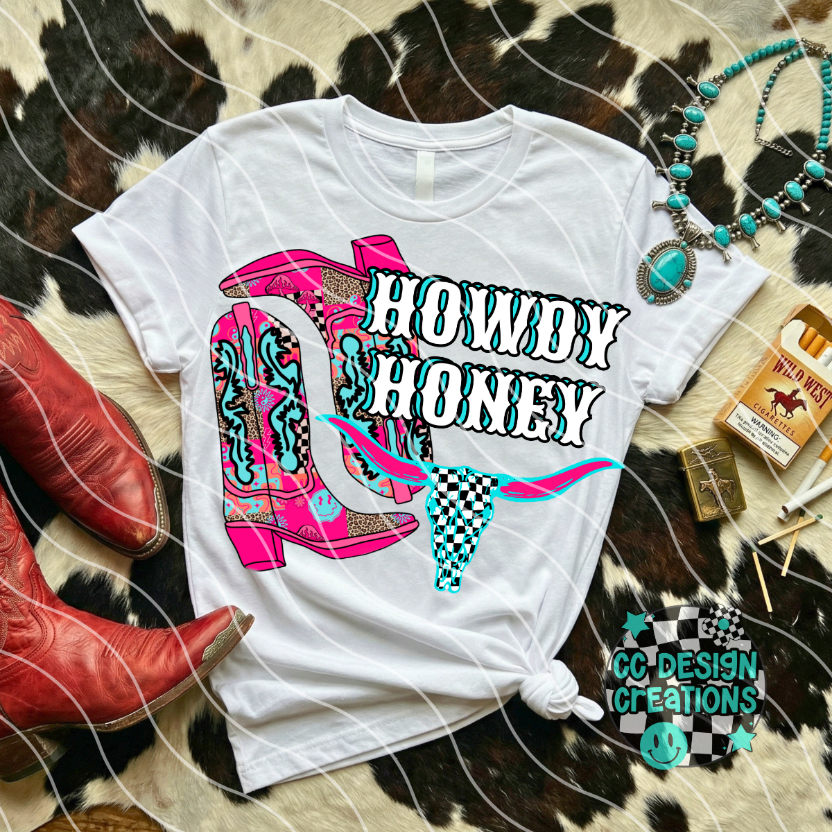 Howdy Honey PNG Digital Download