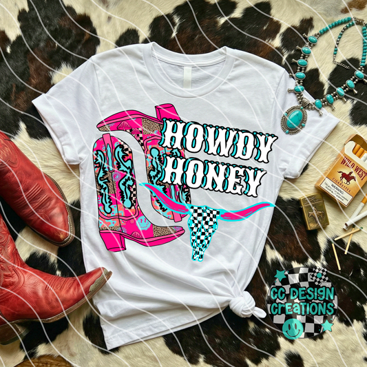 Howdy Honey PNG Digital Download
