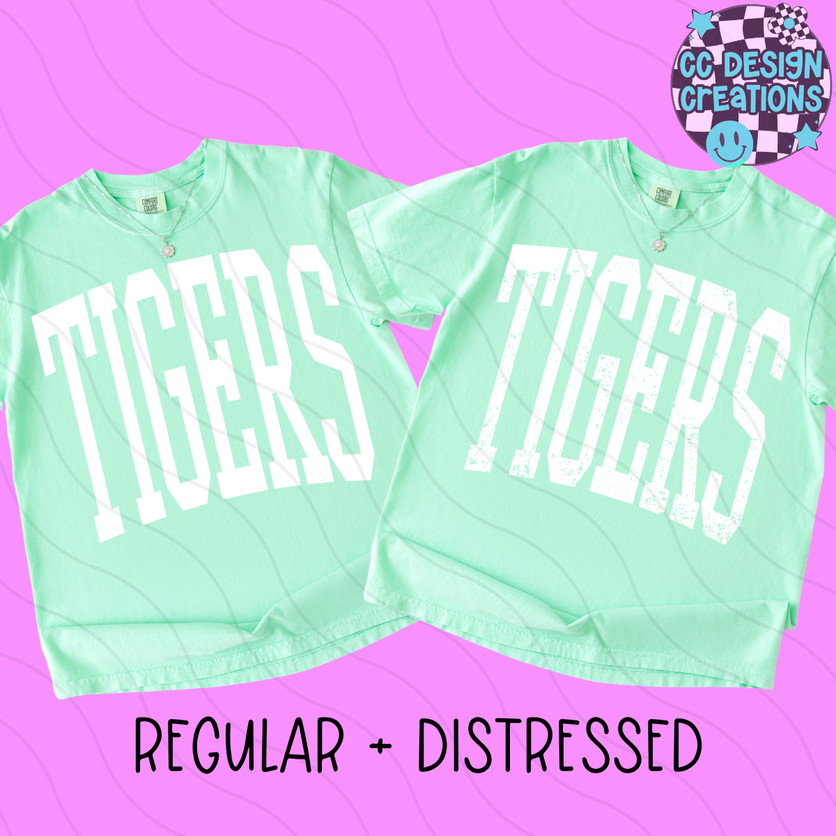 TIGERS MASCOT SKINNY VARSITY PNG DIGITAL DOWNLOAD (REG + DIS INCLUDED)