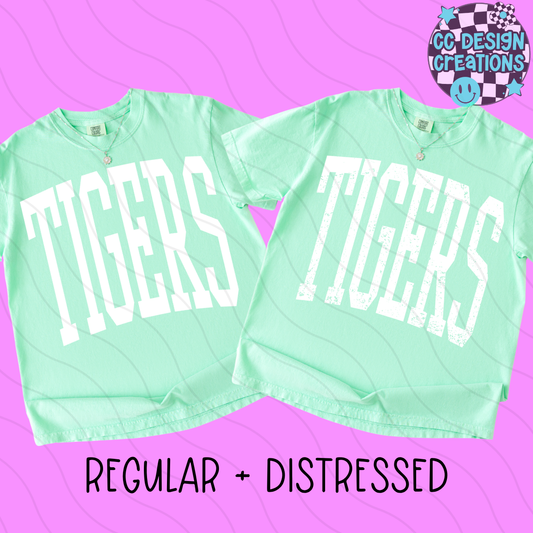 TIGERS MASCOT SKINNY VARSITY PNG DIGITAL DOWNLOAD (REG + DIS INCLUDED)