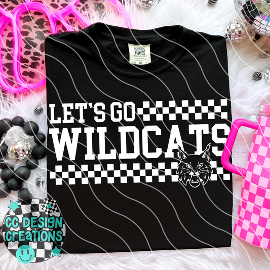Lets Go Wildcats PNG Digital Download