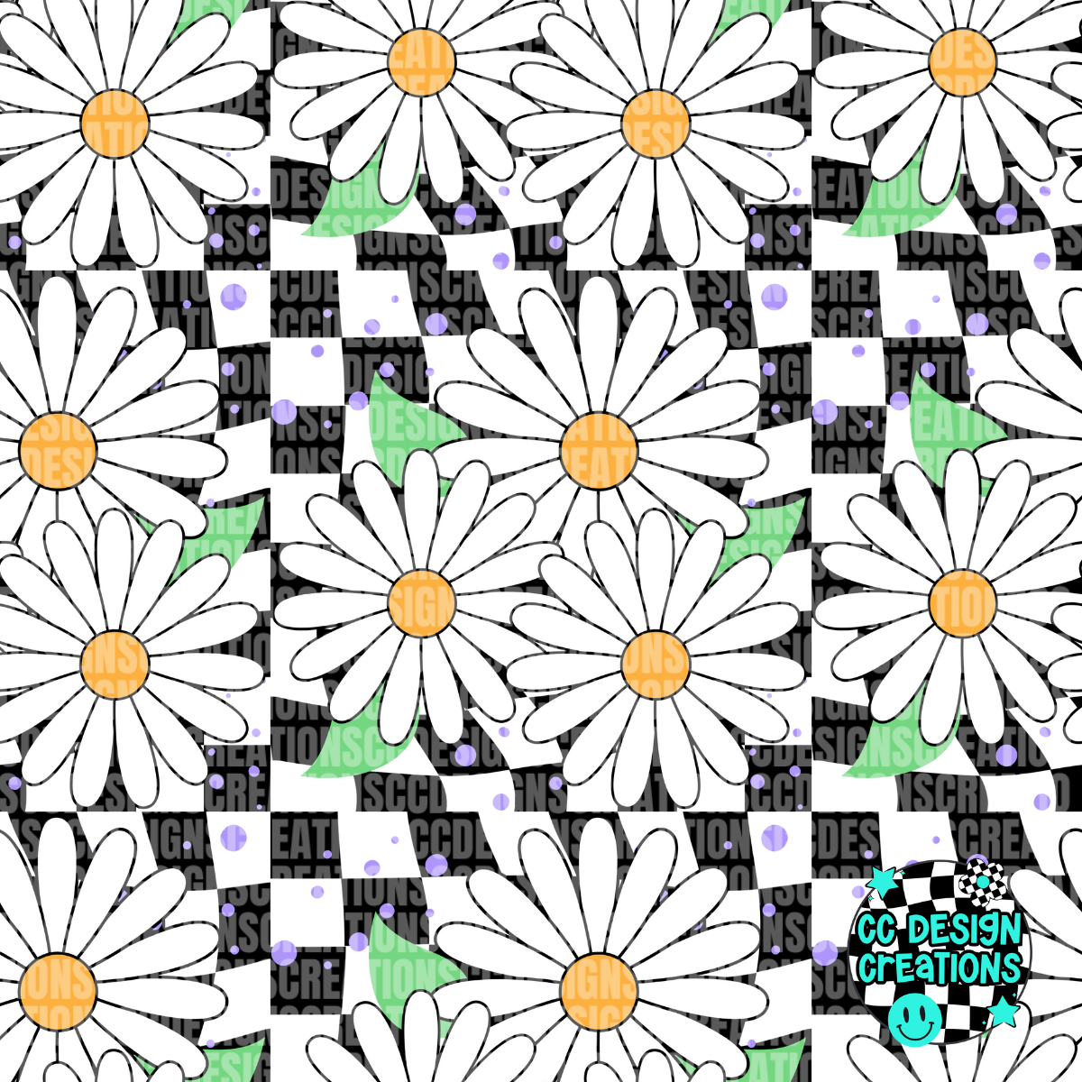 All Oopsies No Daisies Seamless PNG Digital Download