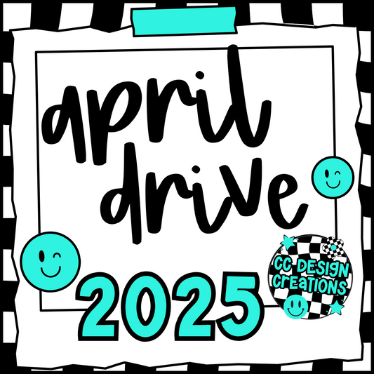 APRIL 2025 DIGITAL DESIGN DRIVE (85 Designs)
