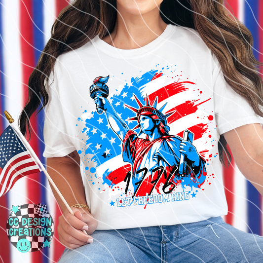 Let Freedom Ring PNG Digital Download