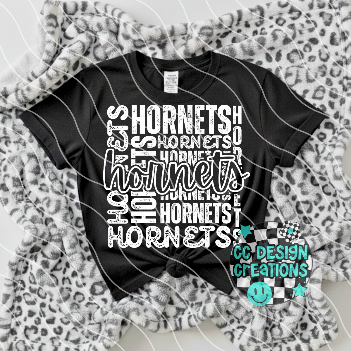 Hornets Type Collage PNG Digital Download