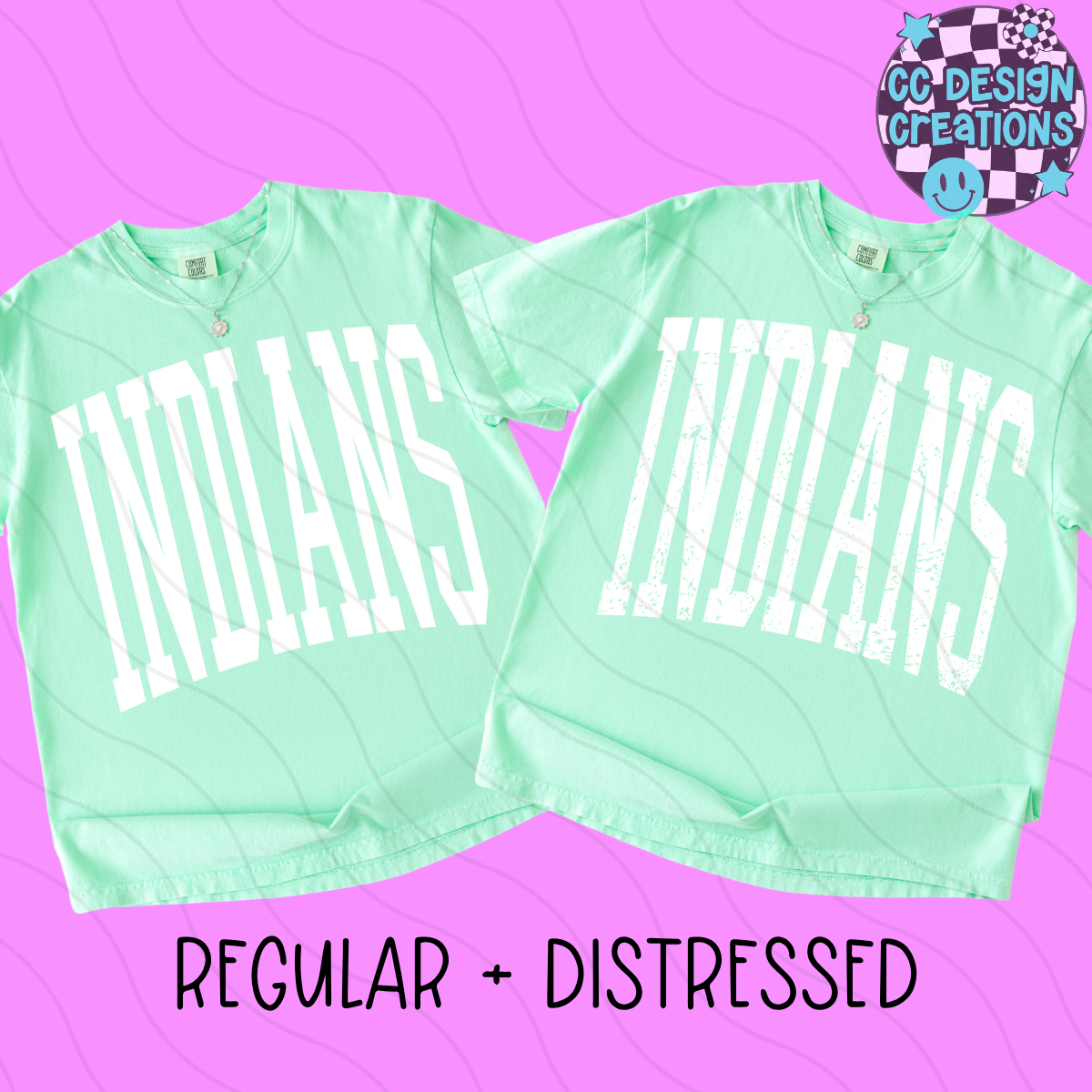 INDIANS MASCOT SKINNY VARSITY PNG DIGITAL DOWNLOAD (REG + DIS INCLUDED)