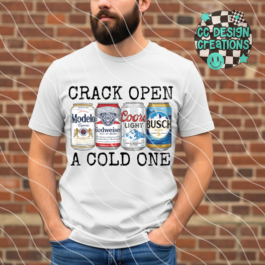 Crack Open A Cold One PNG Digital Download