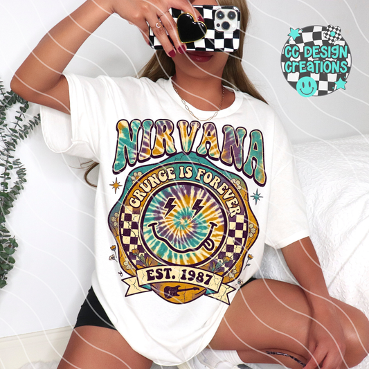 Nirv ana PNG Digital Download