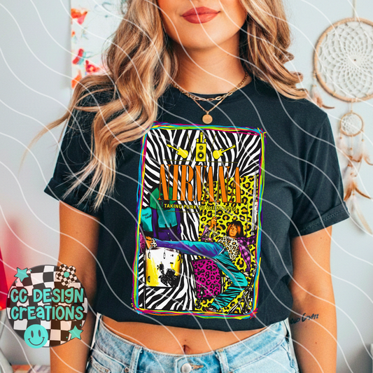 Nirvana Wild PNG Digital Download