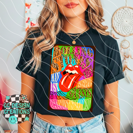 Rolling Stones Wild PNG Digital Download