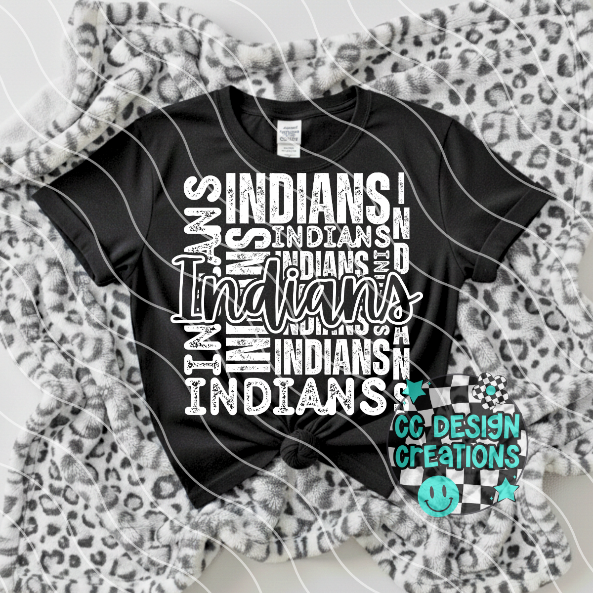 Indians Type Collage PNG Digital Download