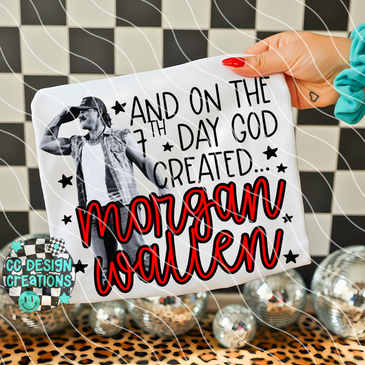 7th Day Wallen PNG Digital Download