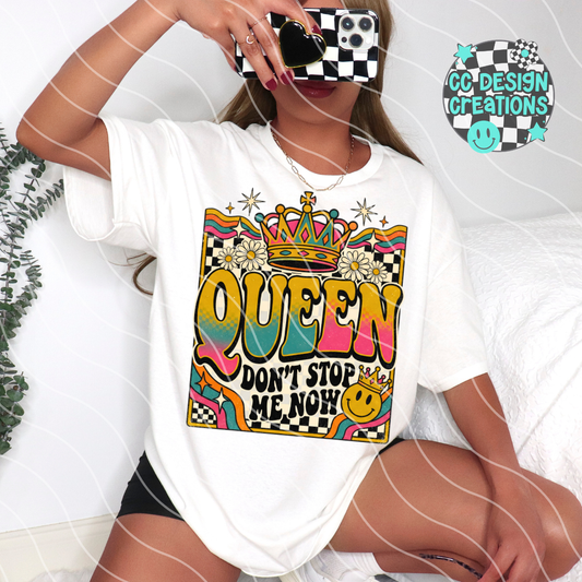 Que en Dont Stop Me Now PNG Digital Download
