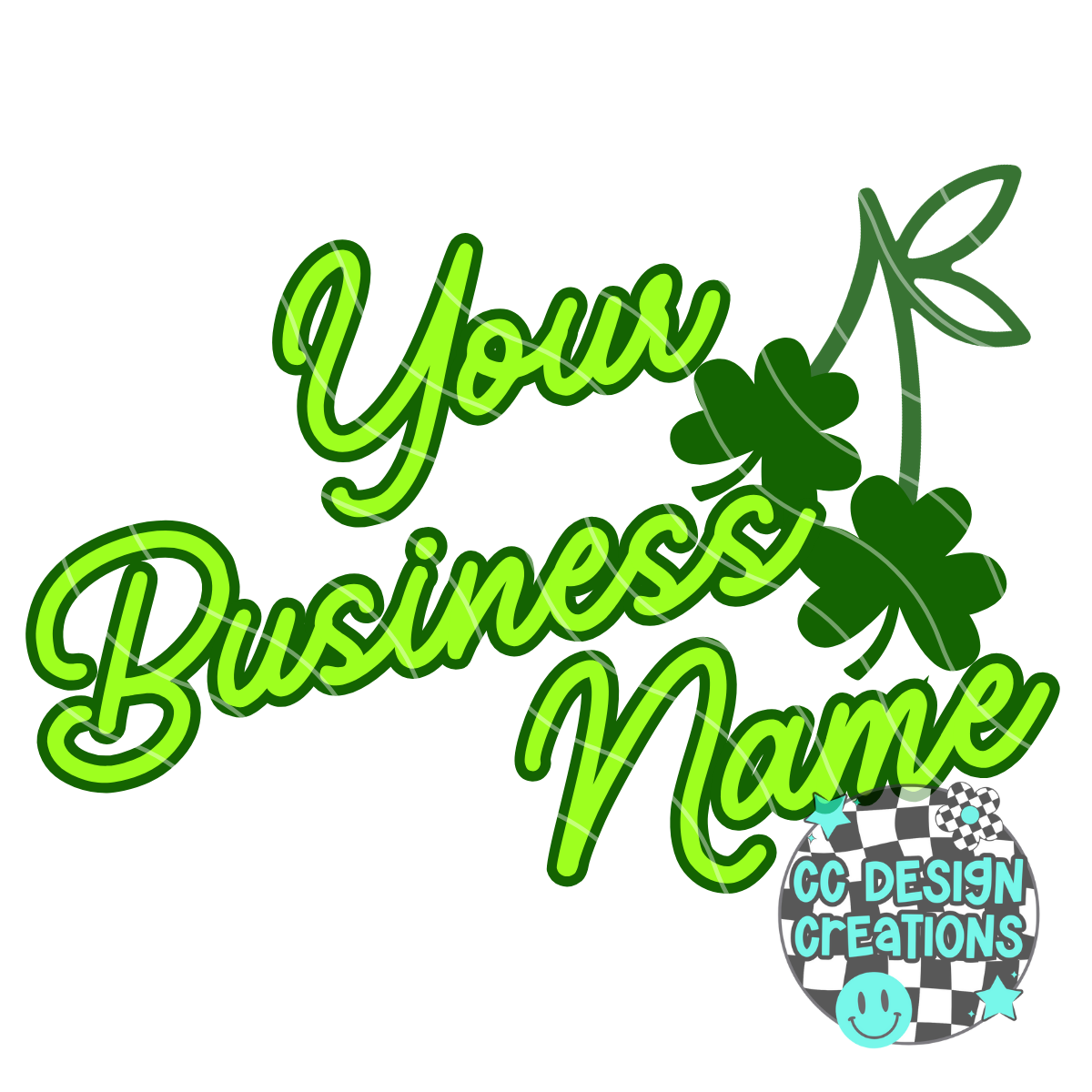 St Pattys Day Business Logos TEMPLATE