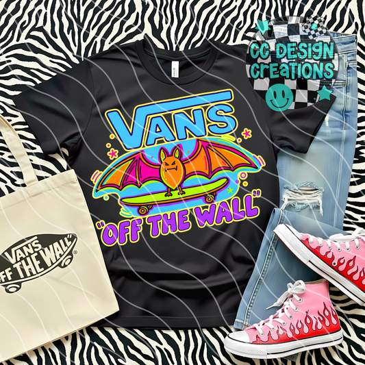Vans Bat PNG Digital Download