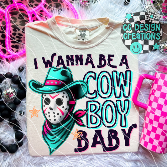 Jason Cowboy PNG Digital Download