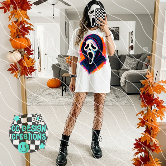 Horrorcolors Ghostface PNG Digital Download