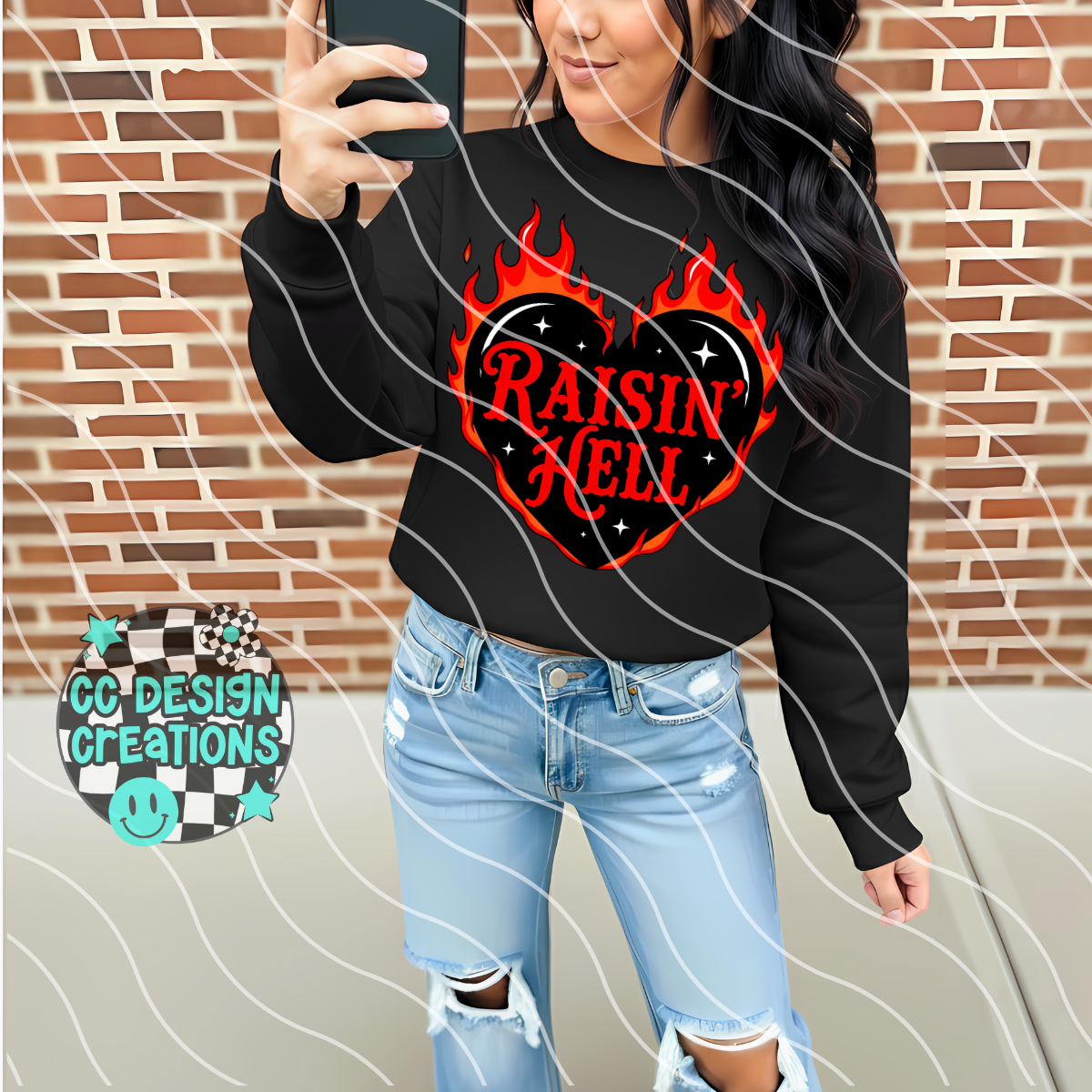 Raisin Hell PNG Digital Download