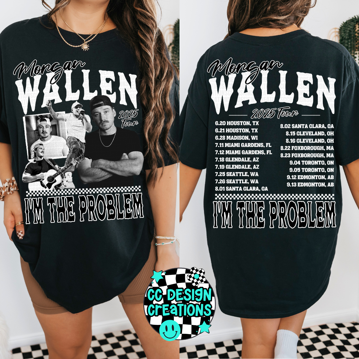 Wallen I'm The Problem Tour PNG Digital Download (3 Versions Included)