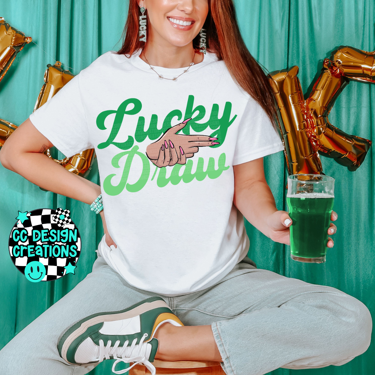 Lucky Draw PNG Digital Download