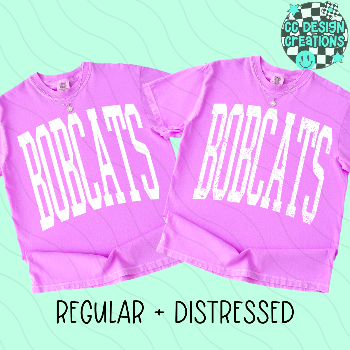 BOBCATS MASCOT SKINNY VARSITY PNG DIGITAL DOWNLOAD (REG + DIS INCLUDED)