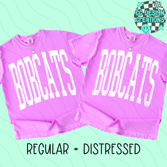 BOBCATS MASCOT SKINNY VARSITY PNG DIGITAL DOWNLOAD (REG + DIS INCLUDED)