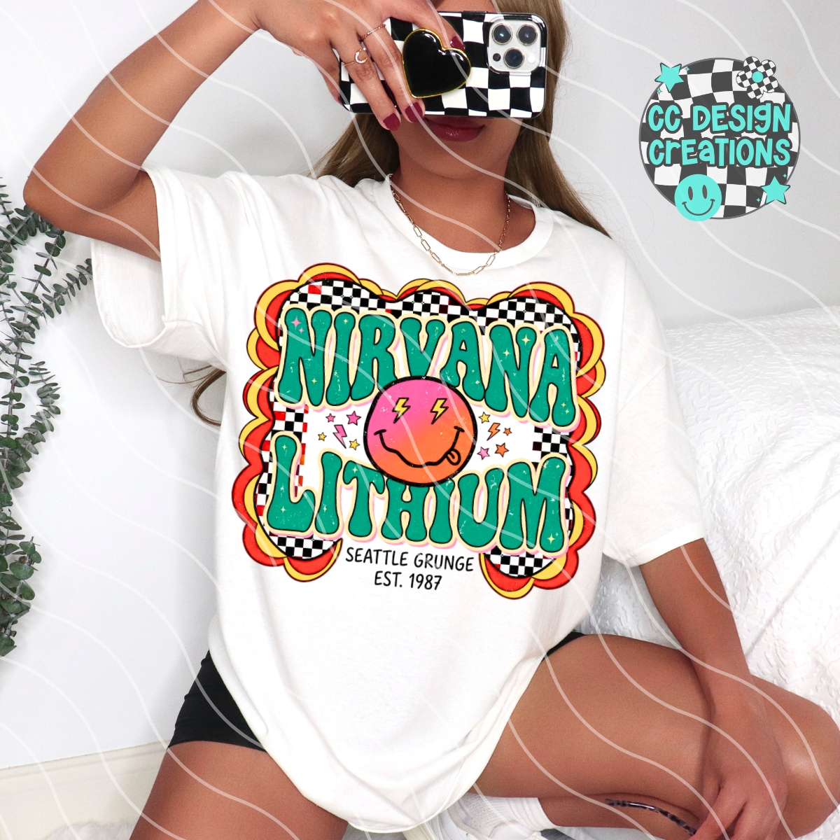 Nirv ana Lithium PNG Digital Download