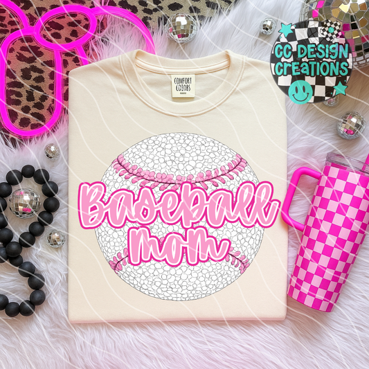 Baseball Mom PNG Digital Download