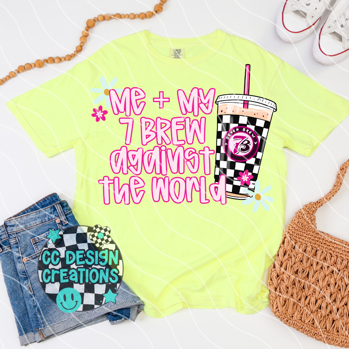 7 Brew PNG Digital Download