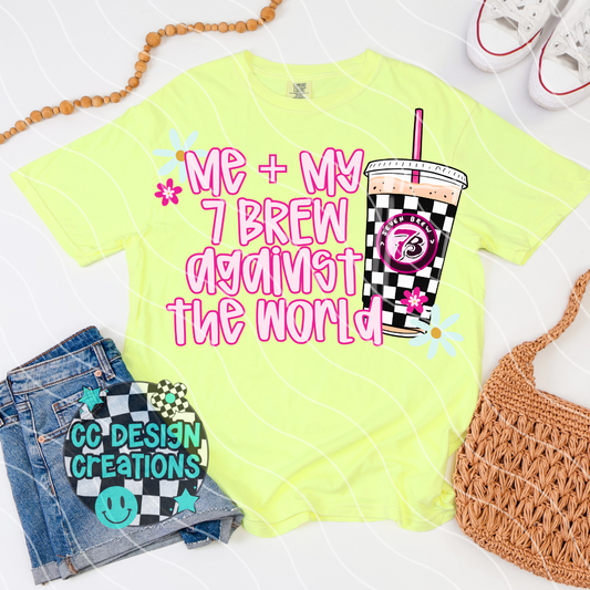 7 Brew PNG Digital Download