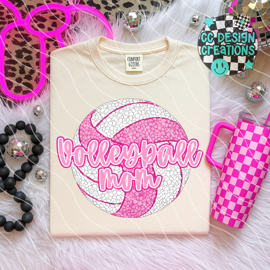 Volleyball Mom PNG Digital Download