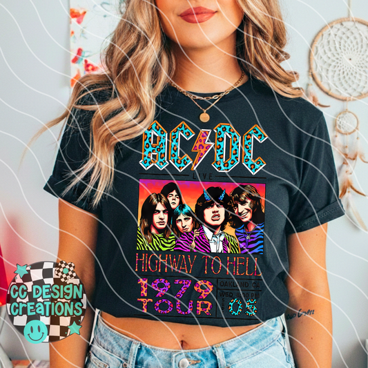 ACDC Wild PNG Digital Download