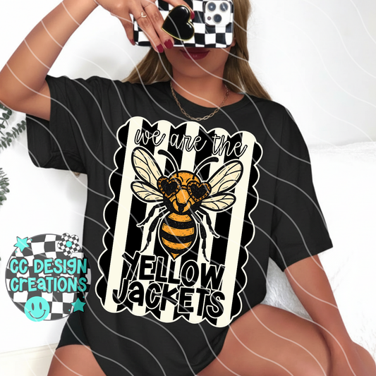 WE ARE THE YELLOWJACKETS PNG DIGITAL DOWNLOAD